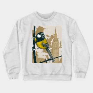 The gardens of Great Tit Crewneck Sweatshirt